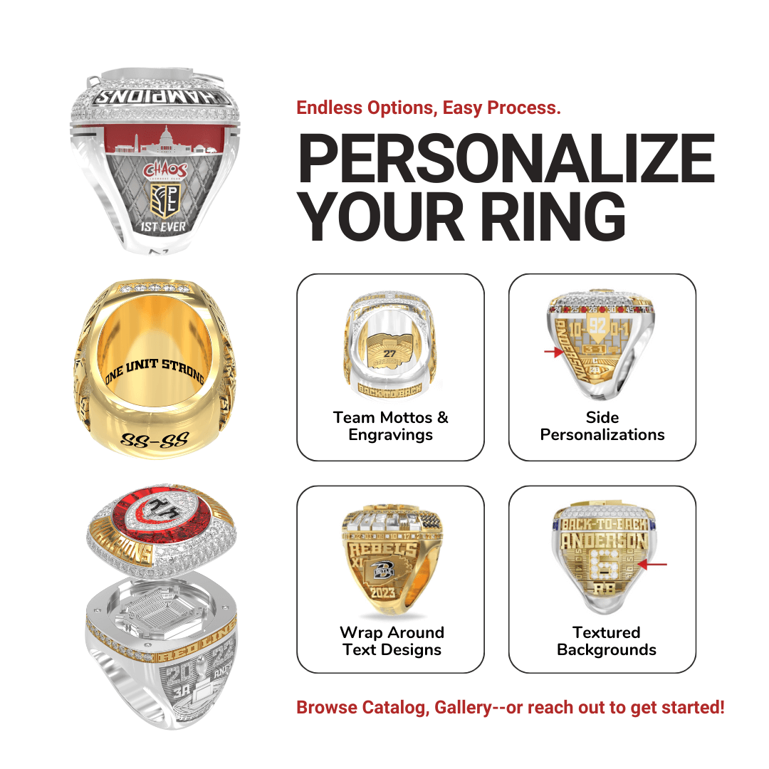 Personalize Your Ring at Signature Championship RIngs